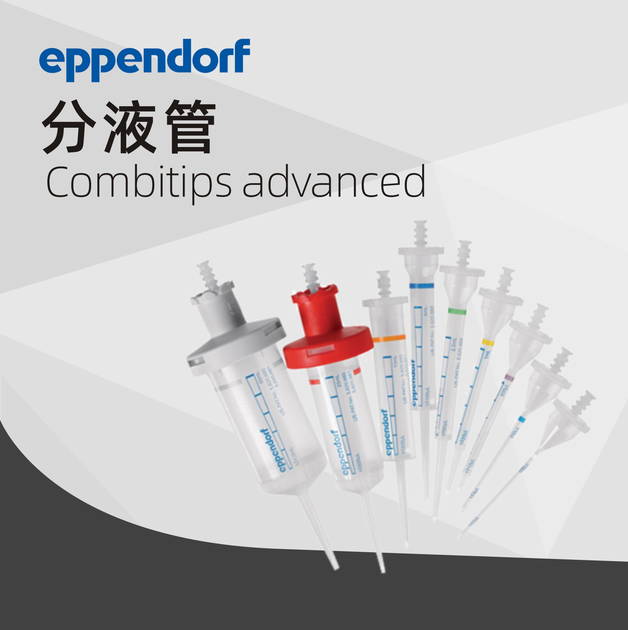 德國艾本德（Eppendorf）Combitips advanced 分液管, Quality?優質級, 5.0 mL, 藍色, 天然色 無色